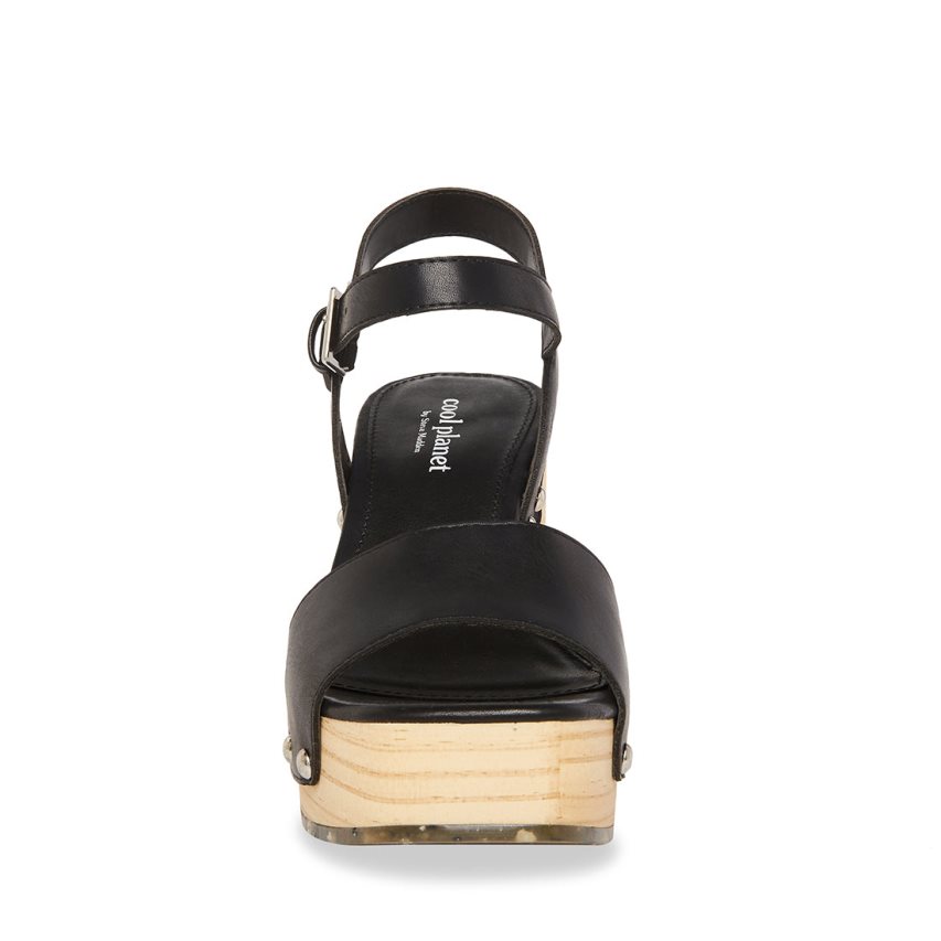 Sandalias Tacones Steve Madden Rubyy Mujer Negras | ES EN46S0